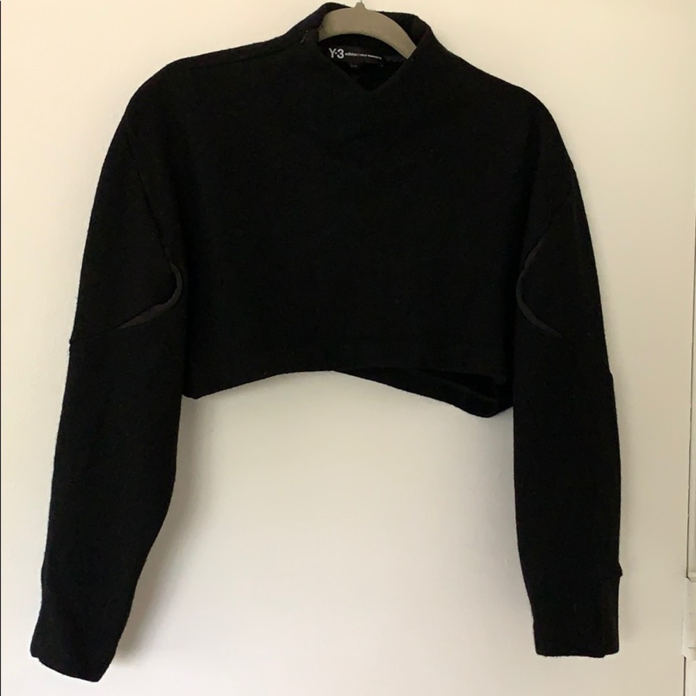 Y-3 Adidas | Yohji Yamamoto Cropped Top